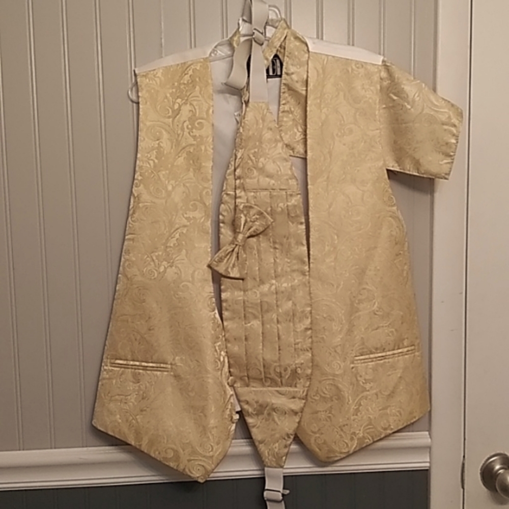 MENS harvest maize tapestry vest set